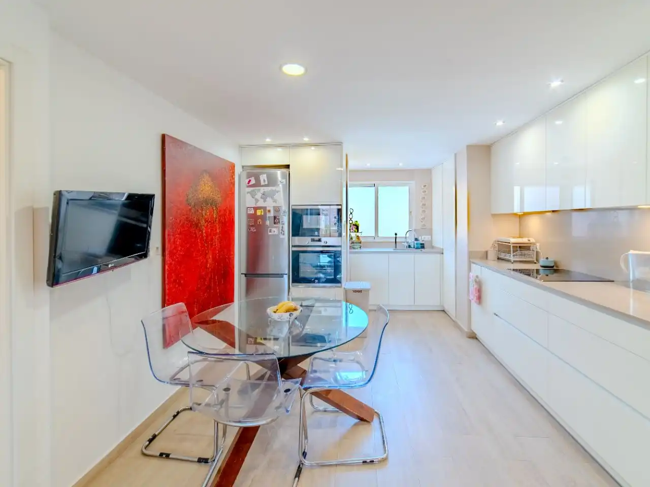 Kitchen of Flat for sale in Málaga Capital  with Air Conditioner, Terrace and Balcony