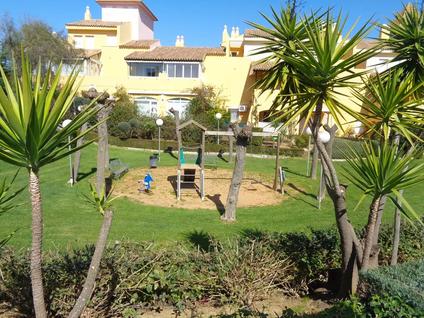 Jardín de Apartamento en venta en Islantilla con Jardín privado, Trastero y Amueblado