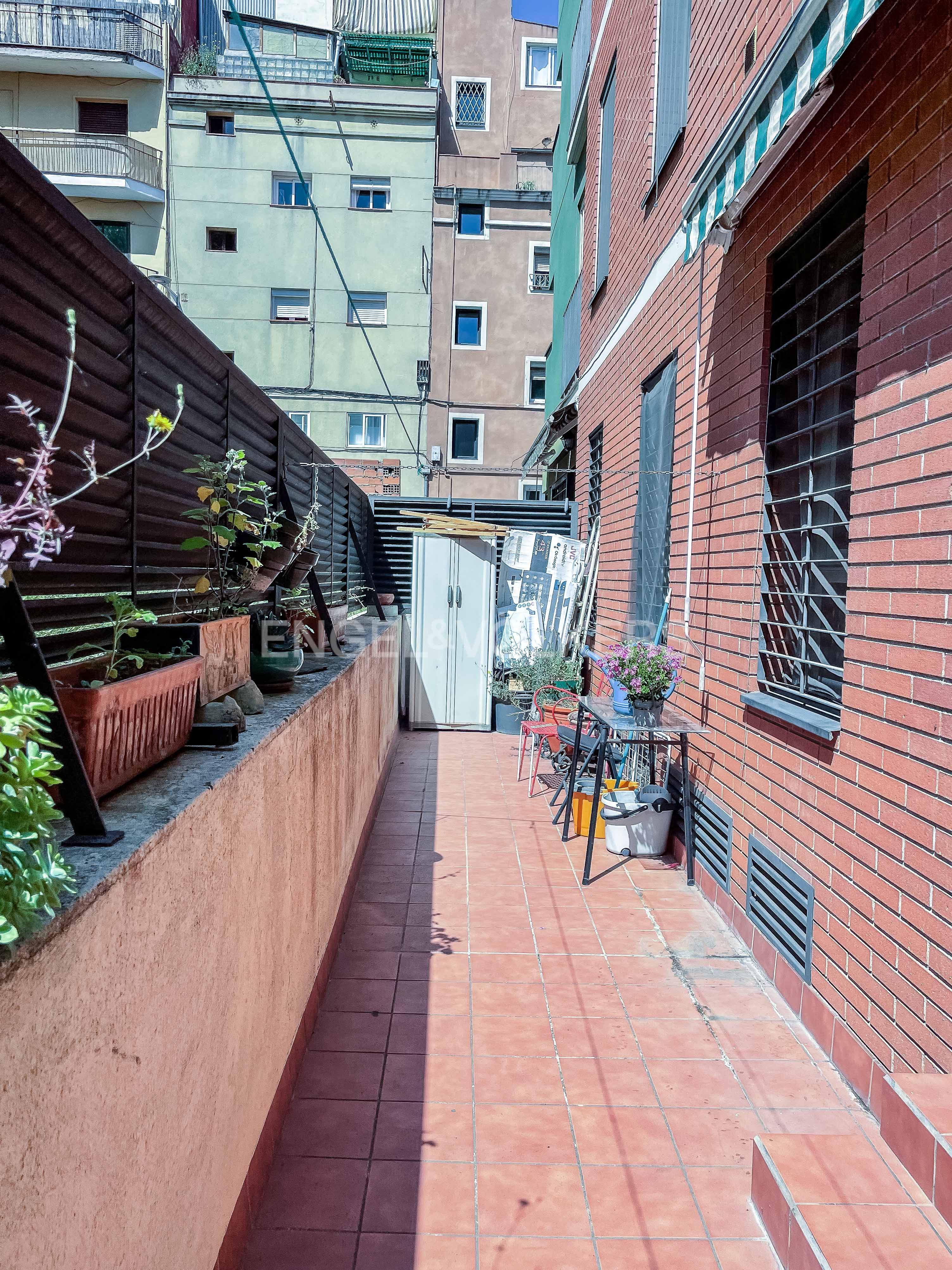 Terrassa de Apartament en venda en  Barcelona Capital amb Calefacció, Parquet i Terrassa