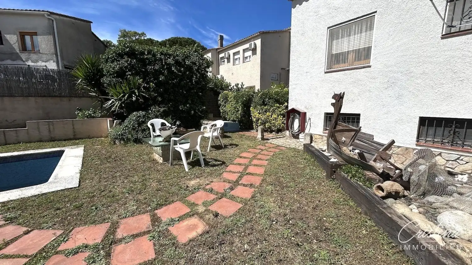 Jardí de Casa o xalet en venda en Santa Cristina d'Aro amb Calefacció