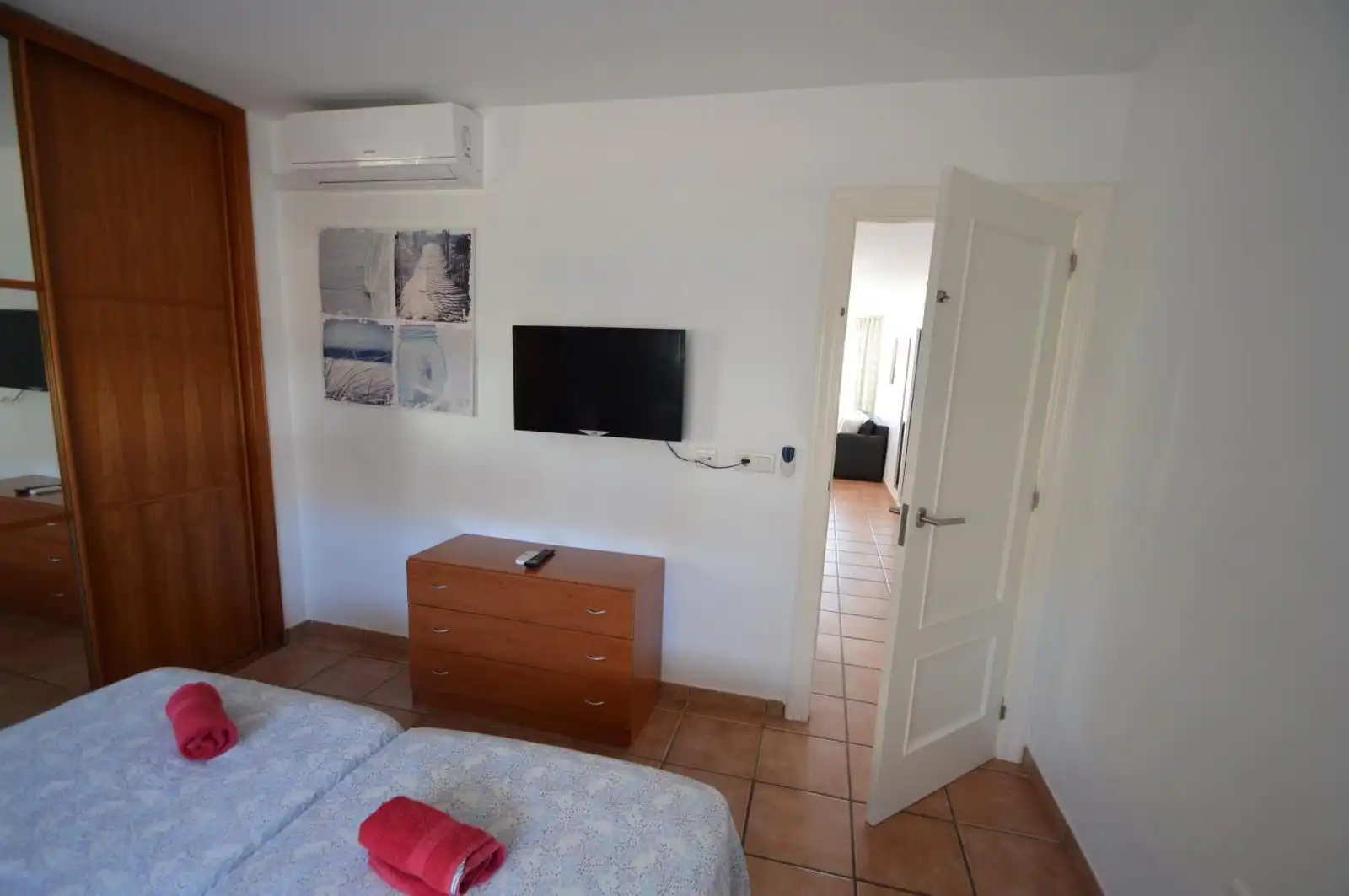 Schlafzimmer von Country house zum Verkauf in Vinaròs mit Klimaanlage, Heizung und Terrasse