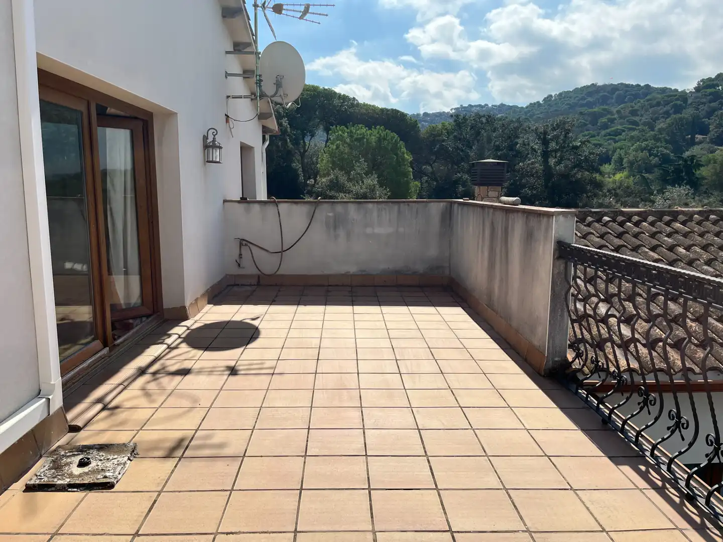 Terrassa de Casa o xalet en venda en Vilanova del Vallès amb Aire condicionat, Calefacció i Jardí privat