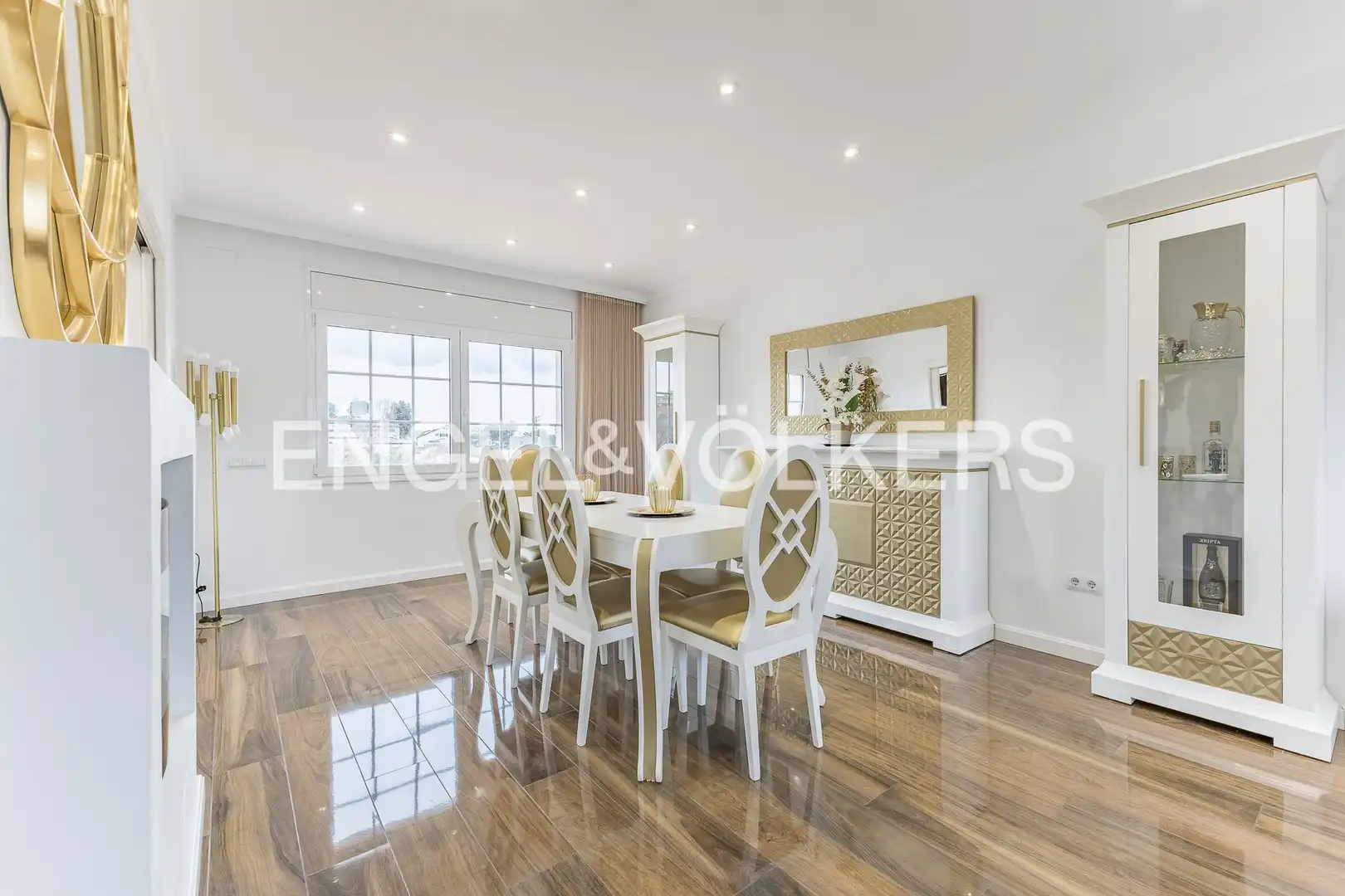 Dining room of Country homes for sale in Terrassa  with Air Conditioner, Heating and Private garden