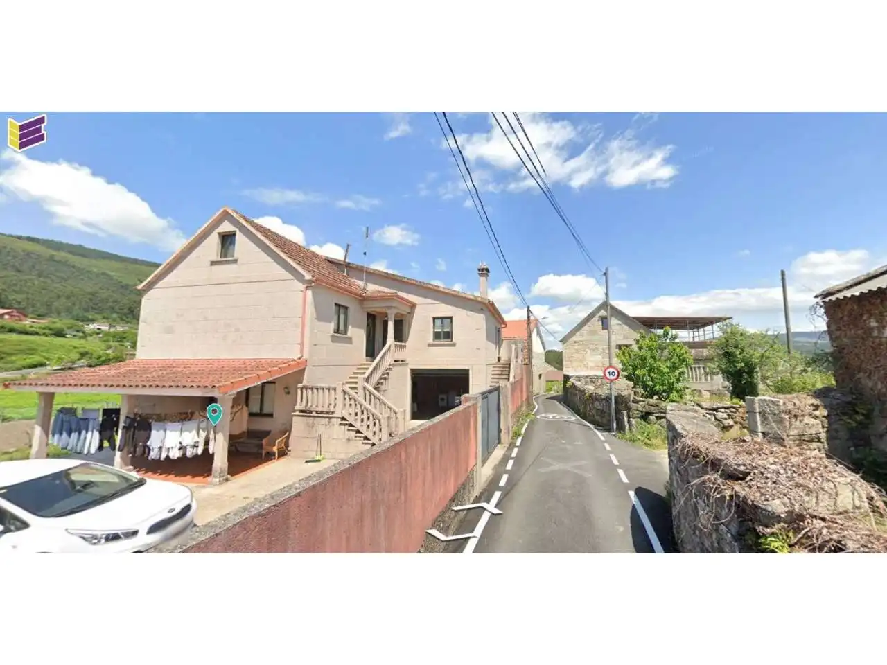 Vista exterior de Casa o chalet en venta en Vilaboa con Calefacción, Jardín privado y Terraza