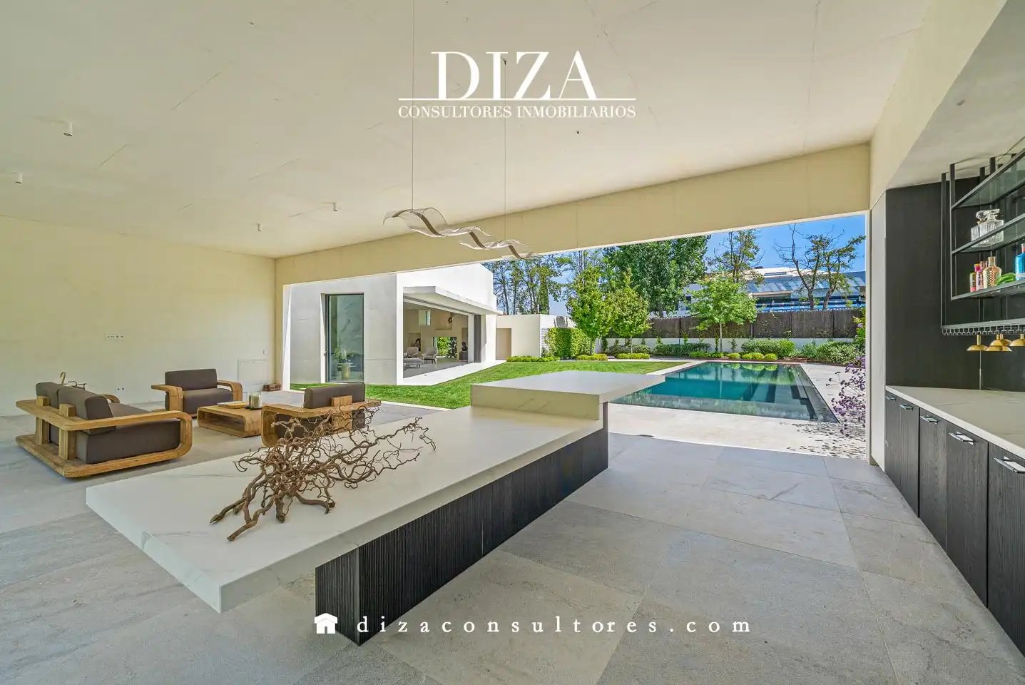 Terraza de Casa o chalet en venta en Pozuelo de Alarcón con Aire acondicionado, Calefacción y Jardín privado
