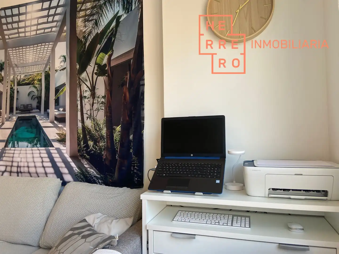 Sala d'estar de Pis de lloguer en L'Alcora amb Moblat