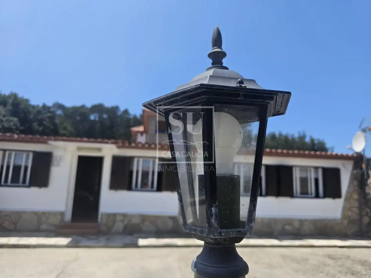 Außenansicht von Haus oder Chalet zur Miete in Baiona mit Privatgarten, Terrasse und Möbliert