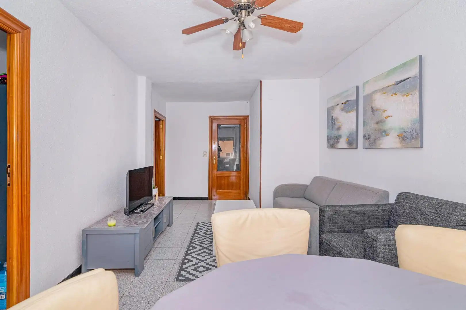 Sala de estar de Piso en venta en Granada con Amueblado