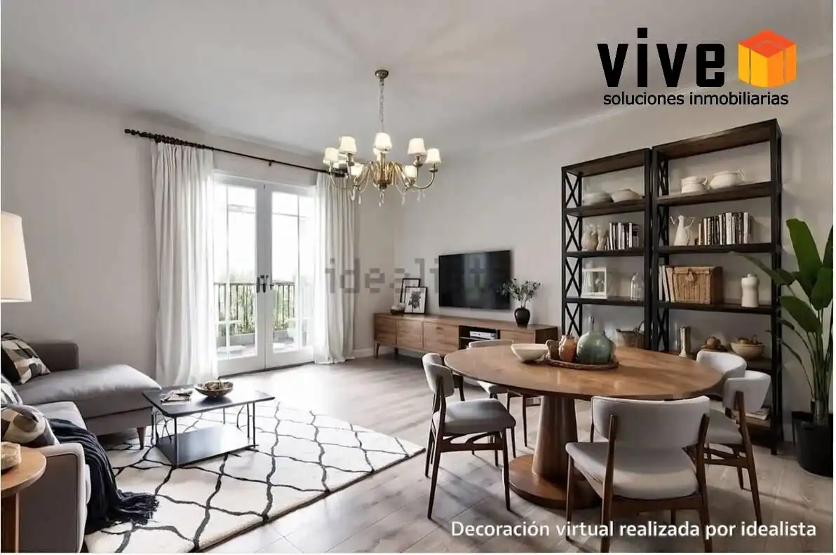 Sala d'estar de Pis en venda en Sevilla amb Aire condicionat i Terrassa
