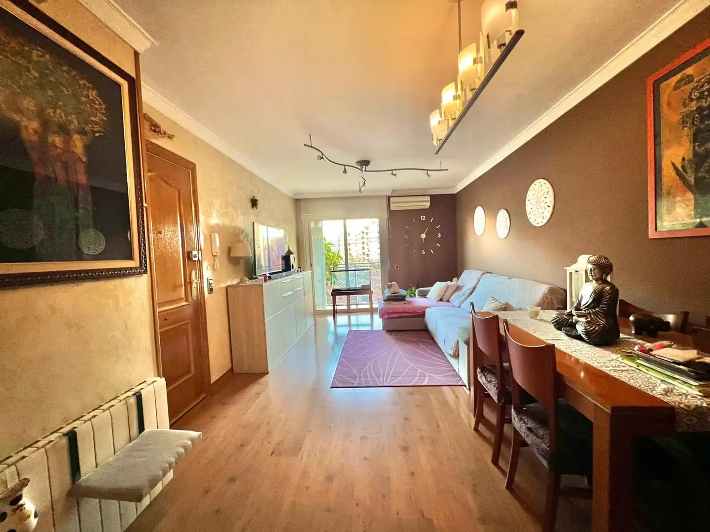 Living room of Duplexes for sale in L'Hospitalet de Llobregat  with Terrace and Balcony