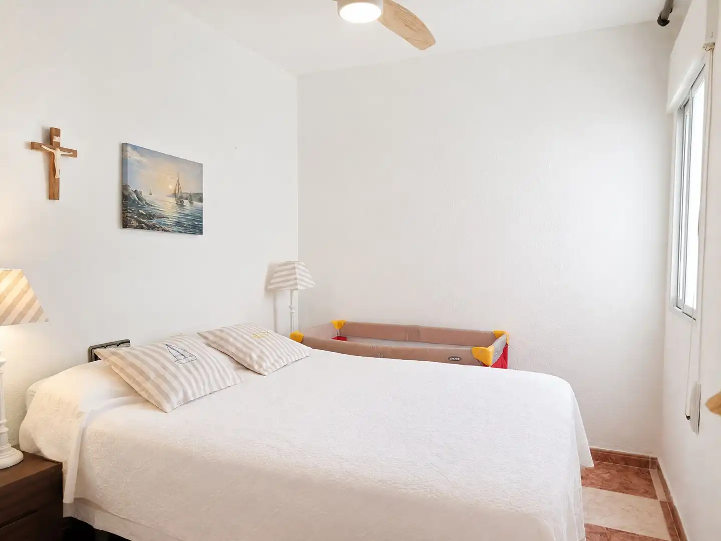 Schlafzimmer von Wohnung zum Verkauf in Torrenueva Costa mit Terrasse und Möbliert