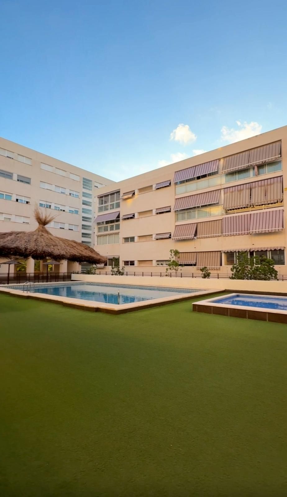 Swimming pool of Apartment for sale in Castell de Castells