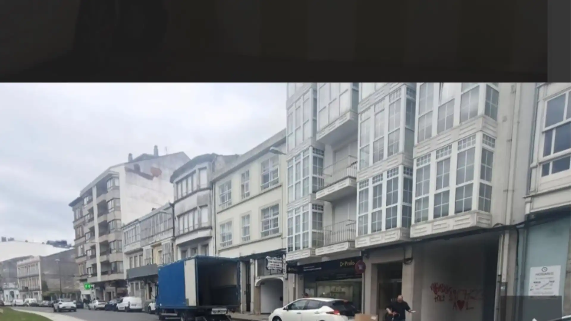 Vista exterior de Garaje de alquiler en Lugo Capital