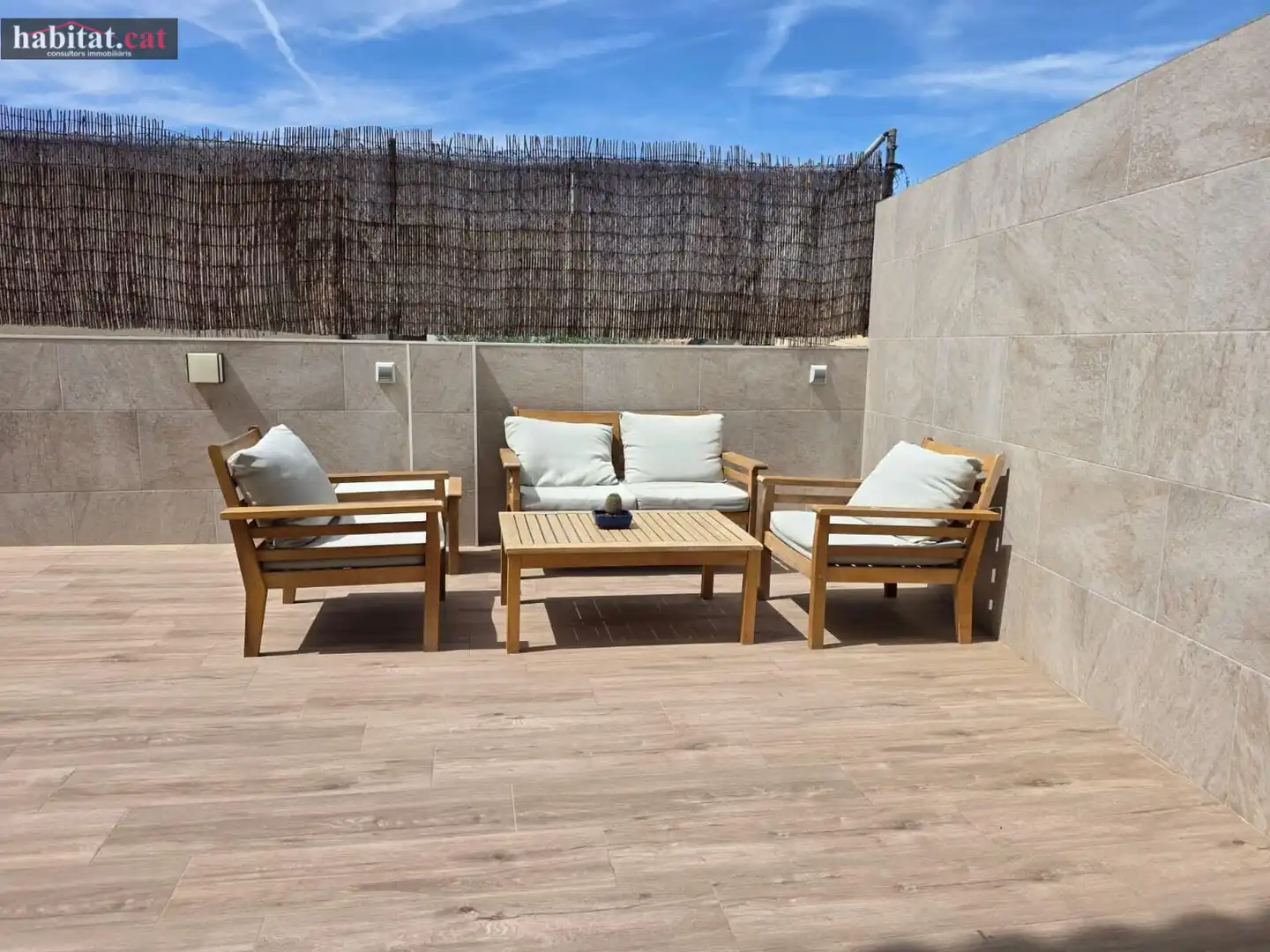 Terraza de Casa adosada en venta en Vilanova i la Geltrú con Aire acondicionado, Calefacción y Parquet