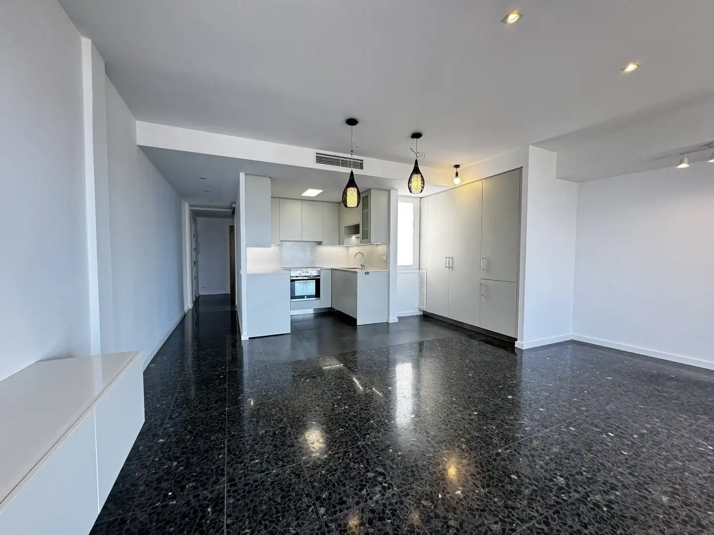 Kitchen of Flat for rent in Sitges  with Air Conditioner