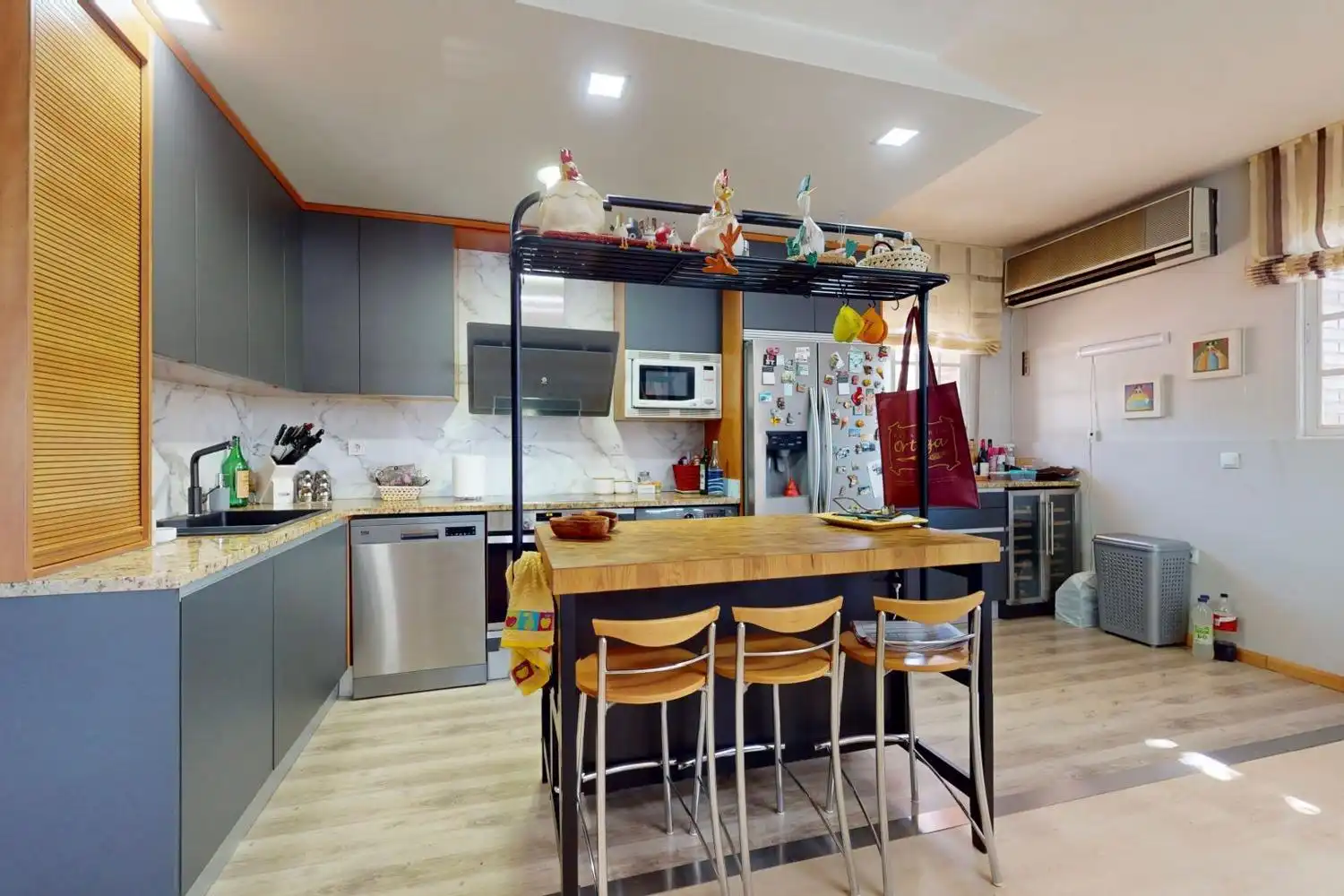 Cocina de Casa o chalet en venta en Alfajarín con Calefacción, Jardín privado y Terraza
