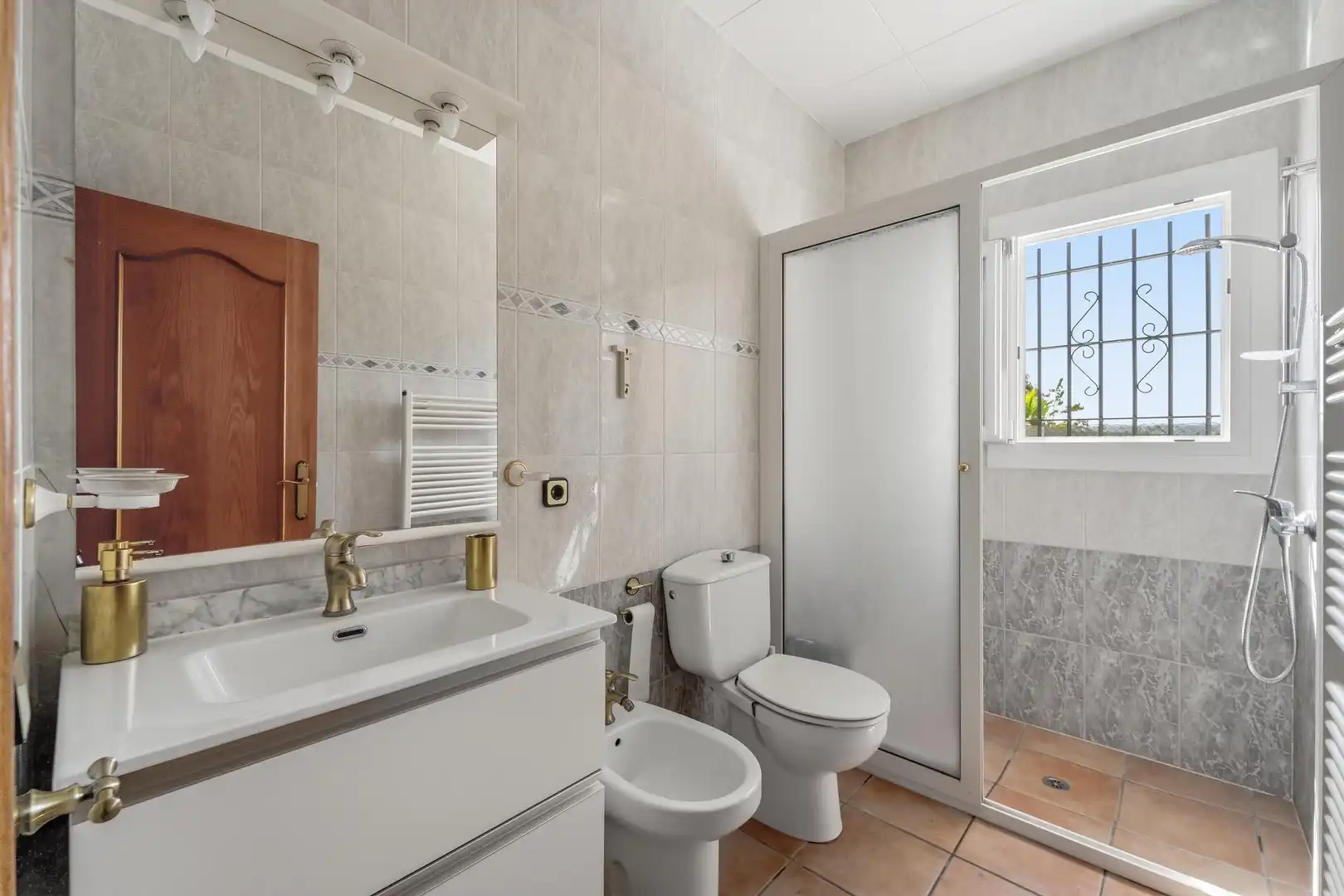 Baño de Casa o chalet en venta en Vidreres con Aire acondicionado, Calefacción y Jardín privado