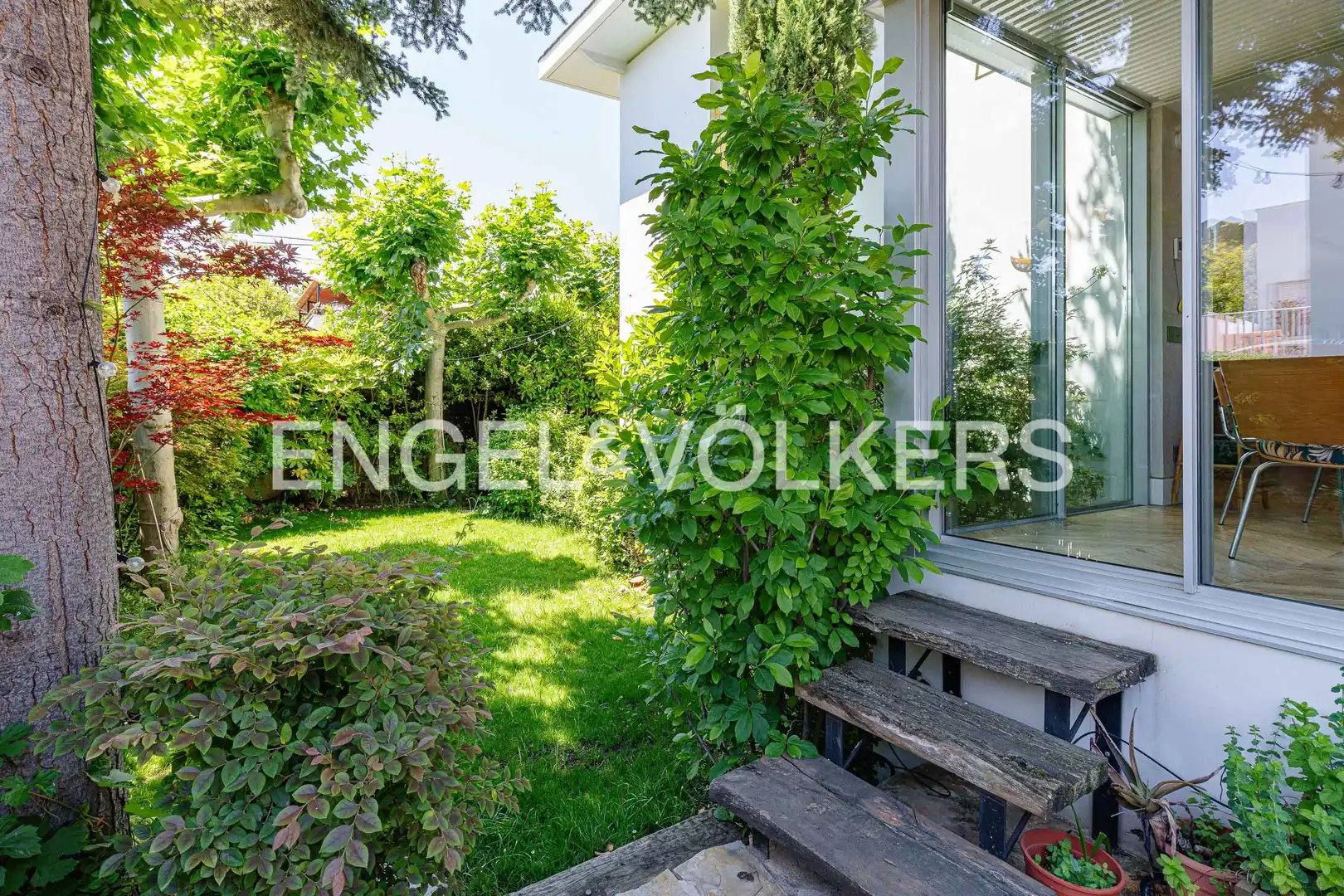 Terraza de Casa o chalet en venta en Madrid con Aire acondicionado, Calefacción y Jardín privado