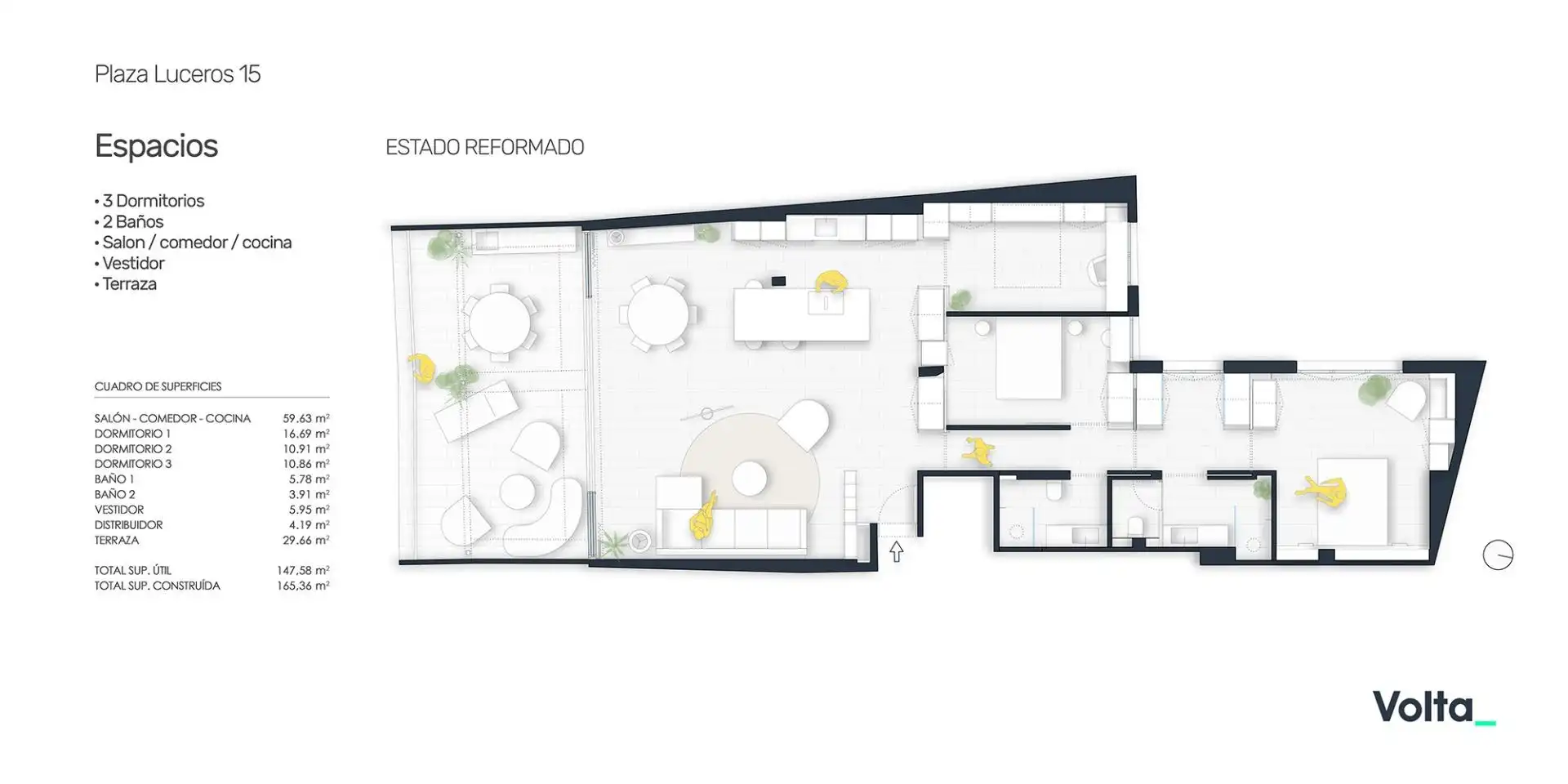 Penthouse mit Aufzug zum Verkauf in Plaza Plaça Luceros, imagen 25