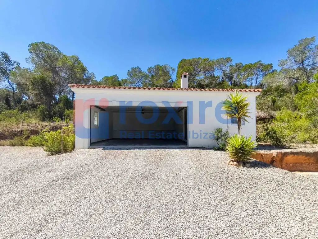 Exterior view of Houses for rent in Sant Josep de sa Talaia  with Air Conditioner, Private garden and Terrace