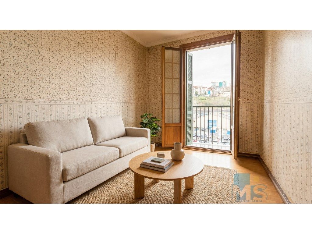 Sala de estar de Piso en venta en Pasaia