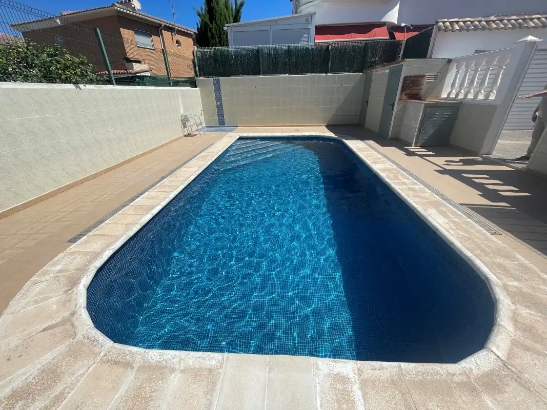 Piscina de Casa o xalet en venda en Gandia amb Aire condicionat, Jardí privat i Terrassa