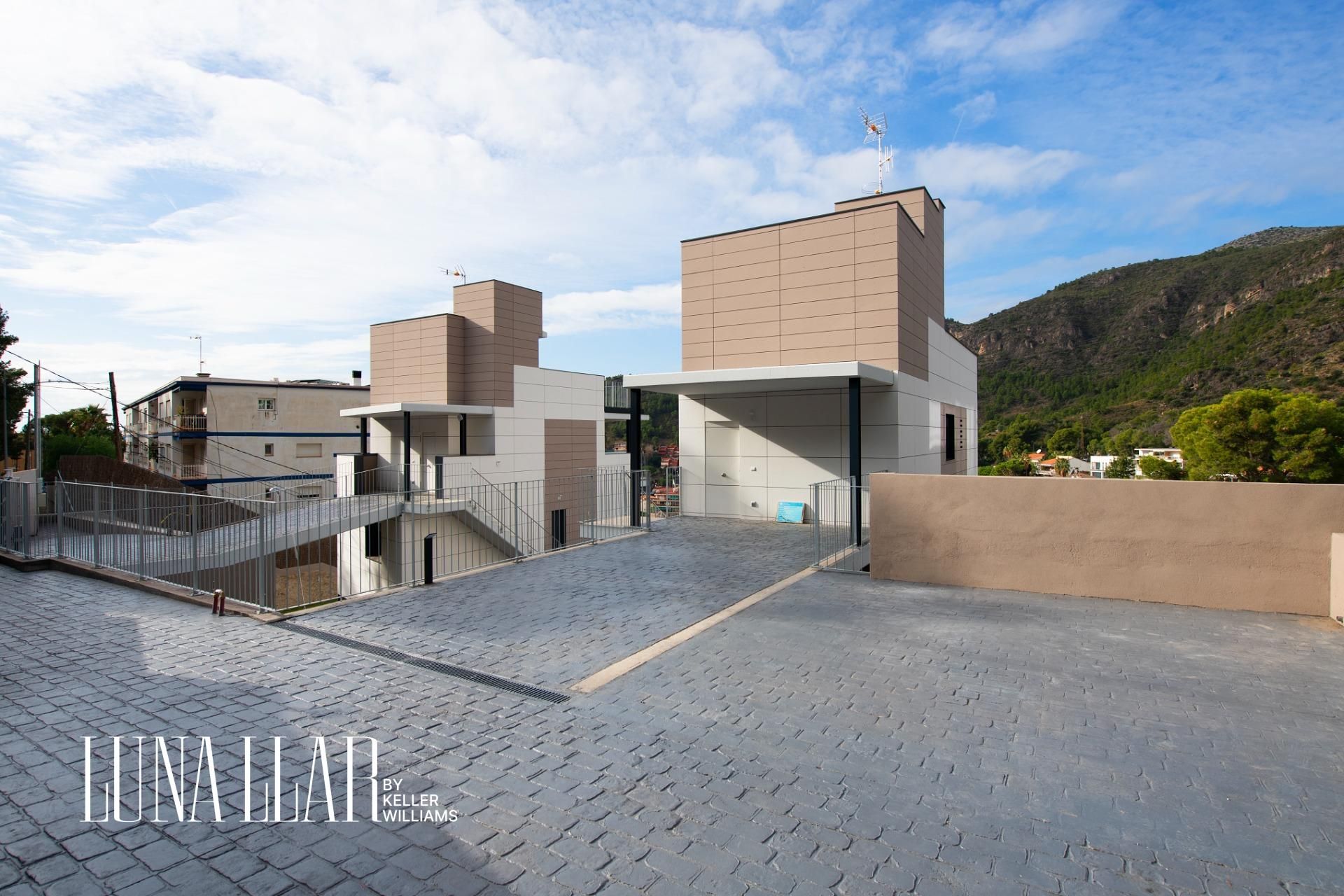 Vista exterior de Casa o xalet en venda en Castelldefels