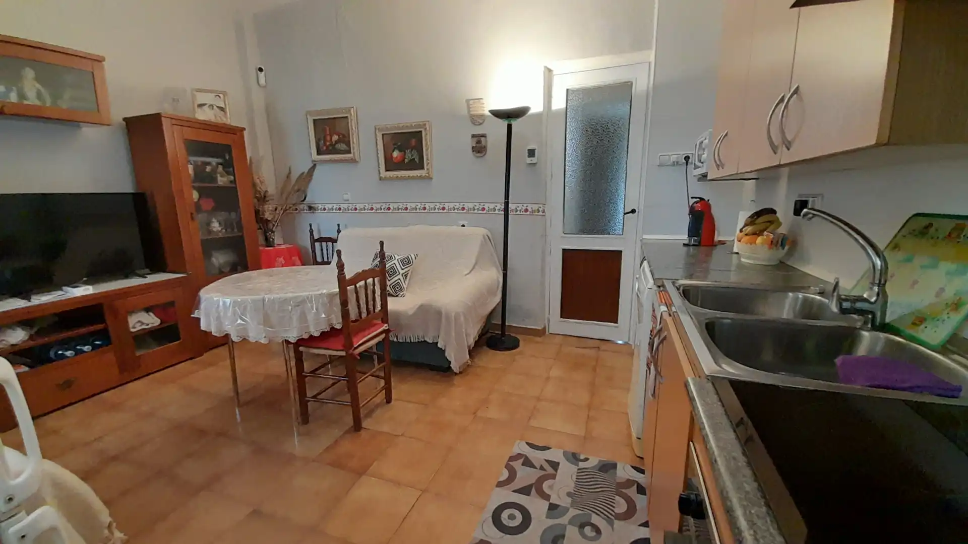 Cocina de Casa o chalet en venta en Fuente Álamo de Murcia con Aire acondicionado