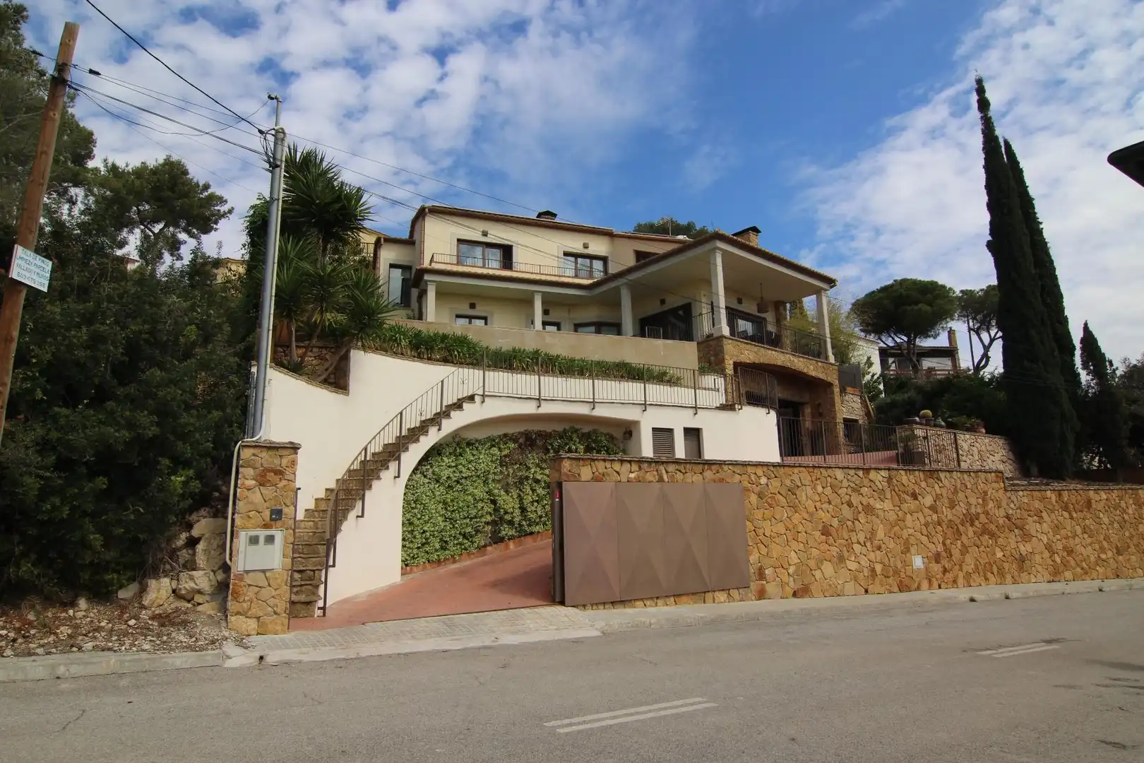 Vista exterior de Casa o chalet en venta en Olivella con Aire acondicionado, Jardín privado y Terraza