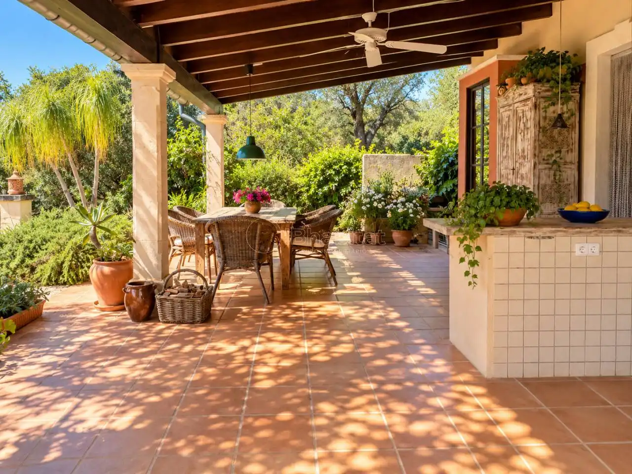 Casa rústica amb piscina en venda a Selva, imagen 8