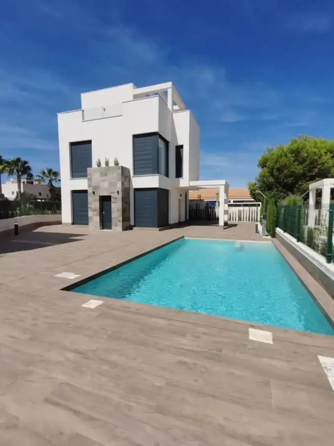 Swimming pool of Houses for sale in San Bartolomé  with Private garden, Swimming Pool and Community pool