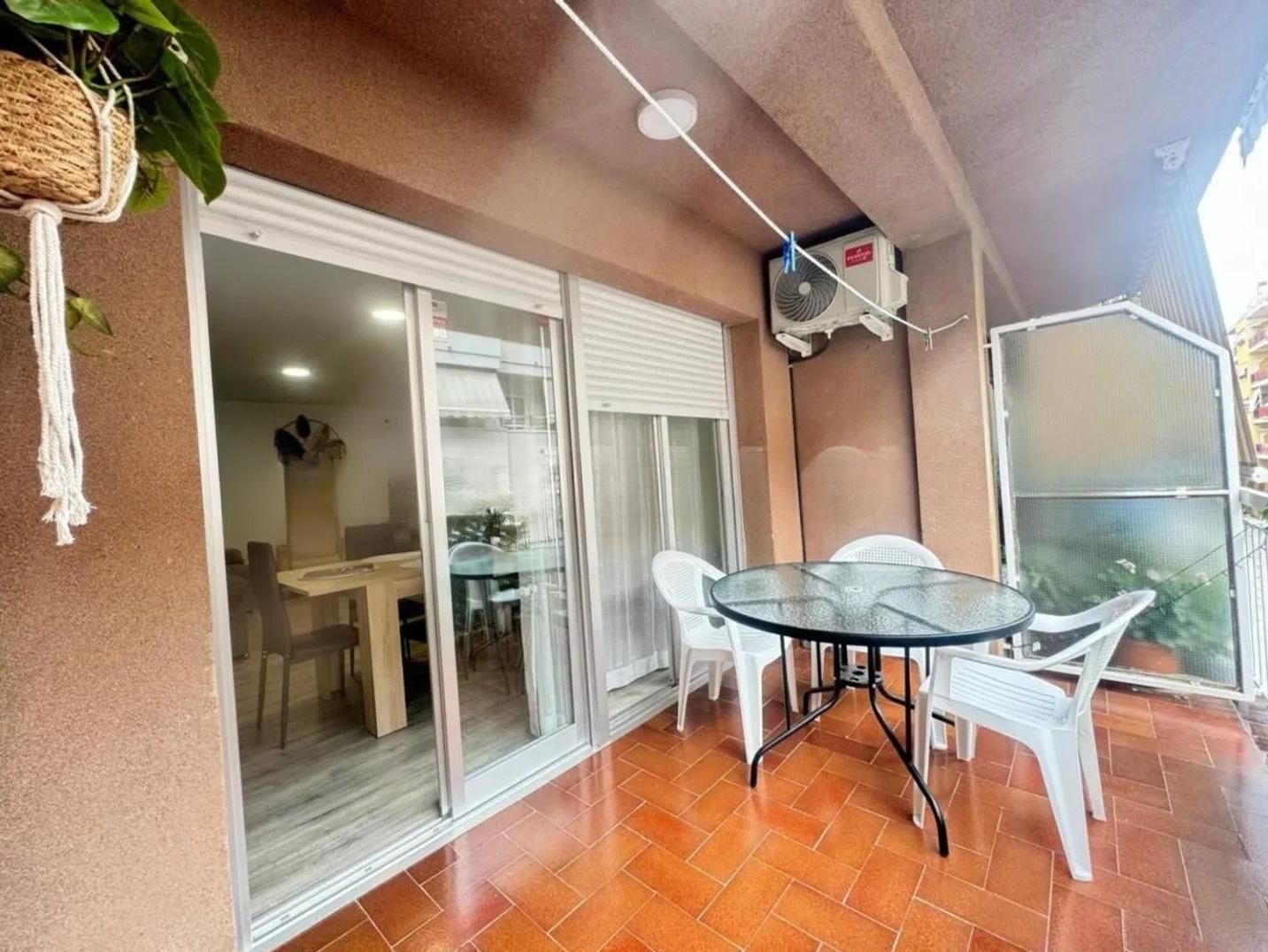 Terrassa de Apartament en venda en Blanes amb Aire condicionat, Parquet i Balcó