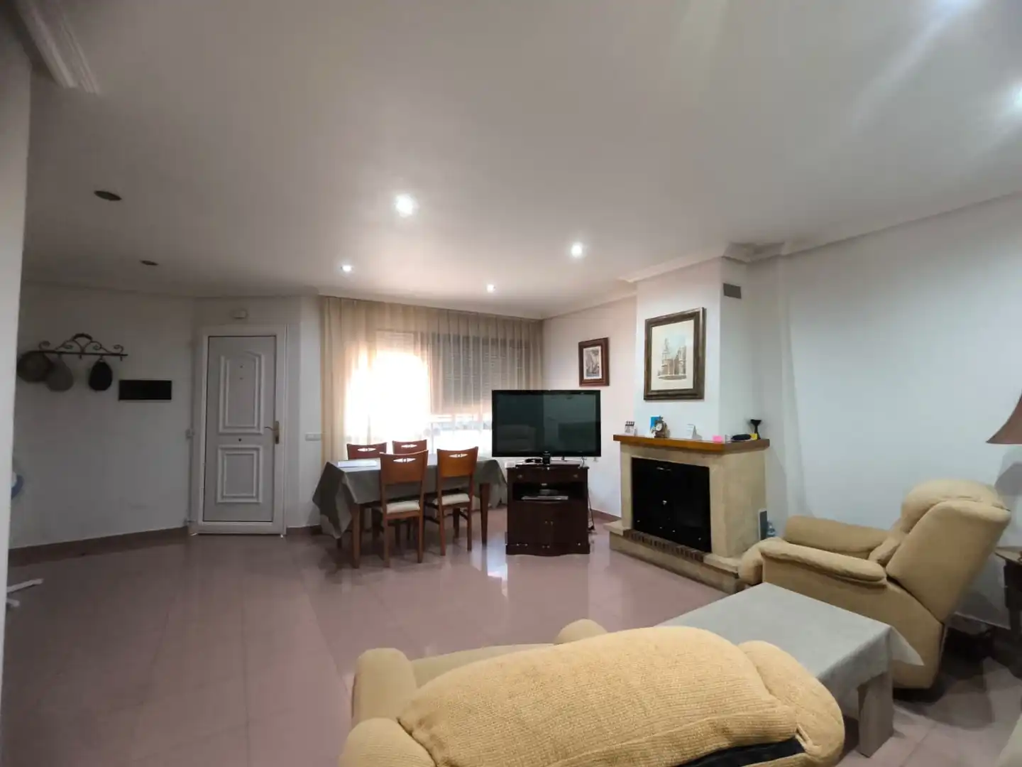Sala d'estar de Casa o xalet en venda en Murcia amb Aire condicionat, Calefacció i Terrassa