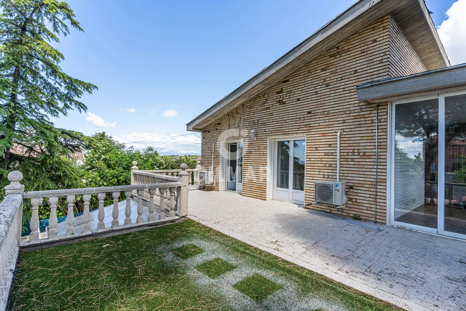 Terraza de Casa o chalet en venta en Boadilla del Monte con Calefacción, Jardín privado y Piscina