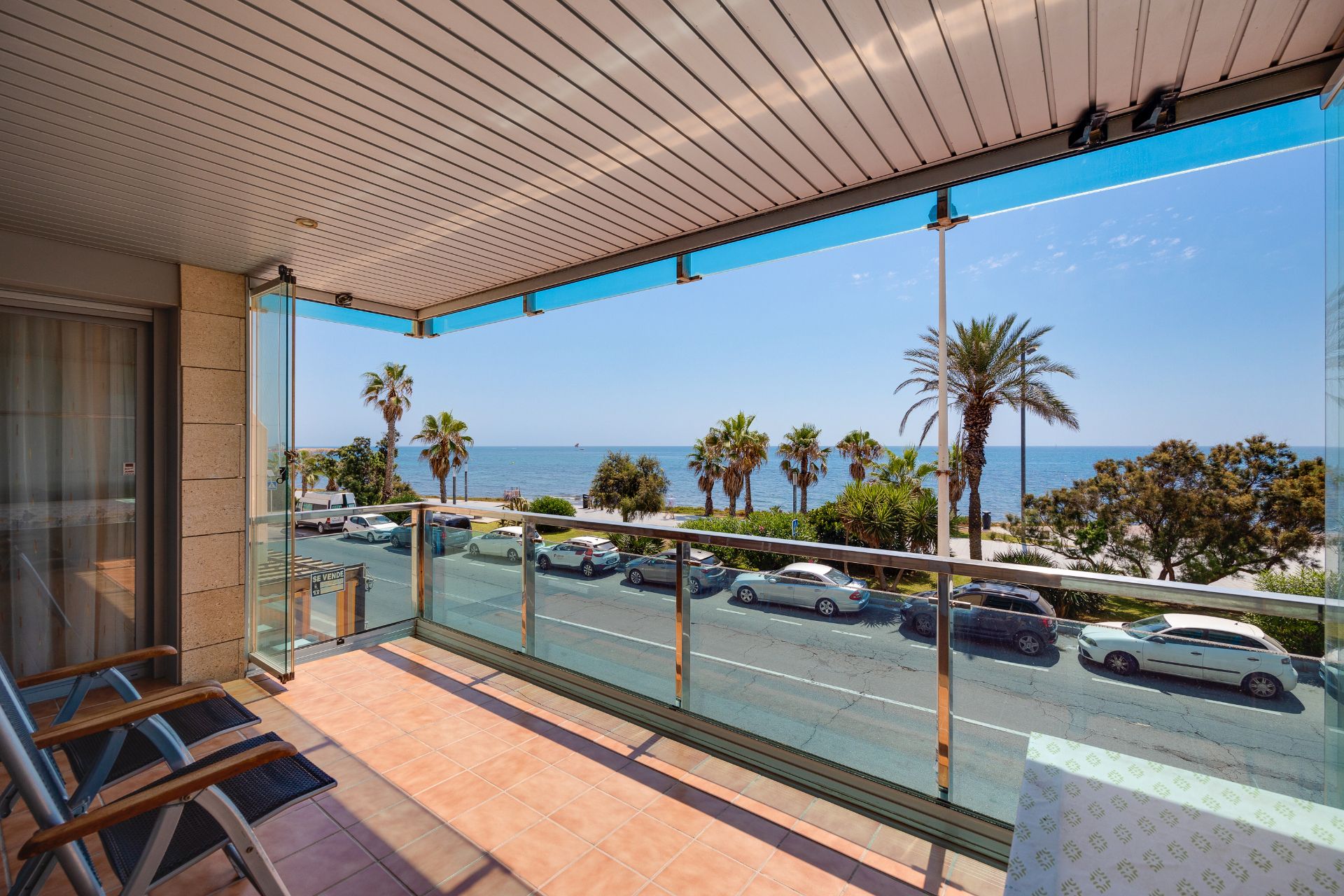 Terrace of Flat for sale in Torrevieja  with Air Conditioner, Terrace and Furnished