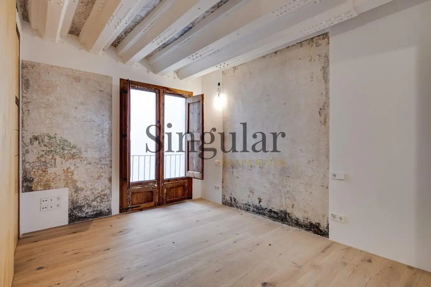 Sala de estar de Dúplex en venta en Barcelona con Calefacción, Terraza y Trastero