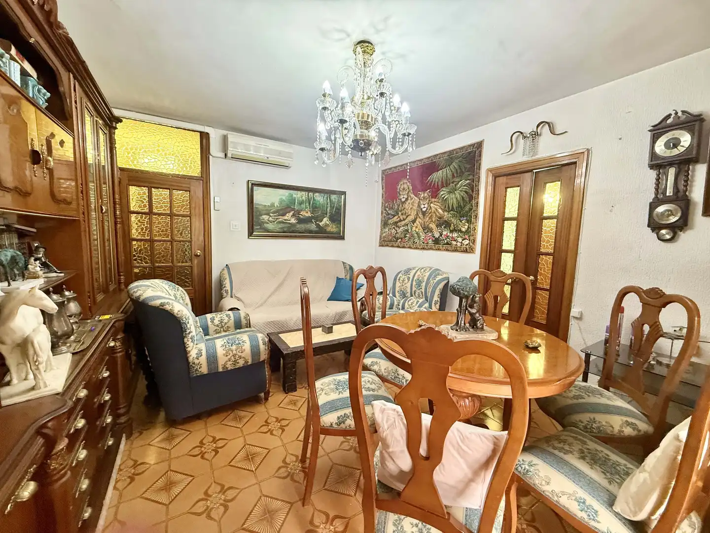 Sala de estar de Piso en venta en Madrid con Aire acondicionado y Terraza