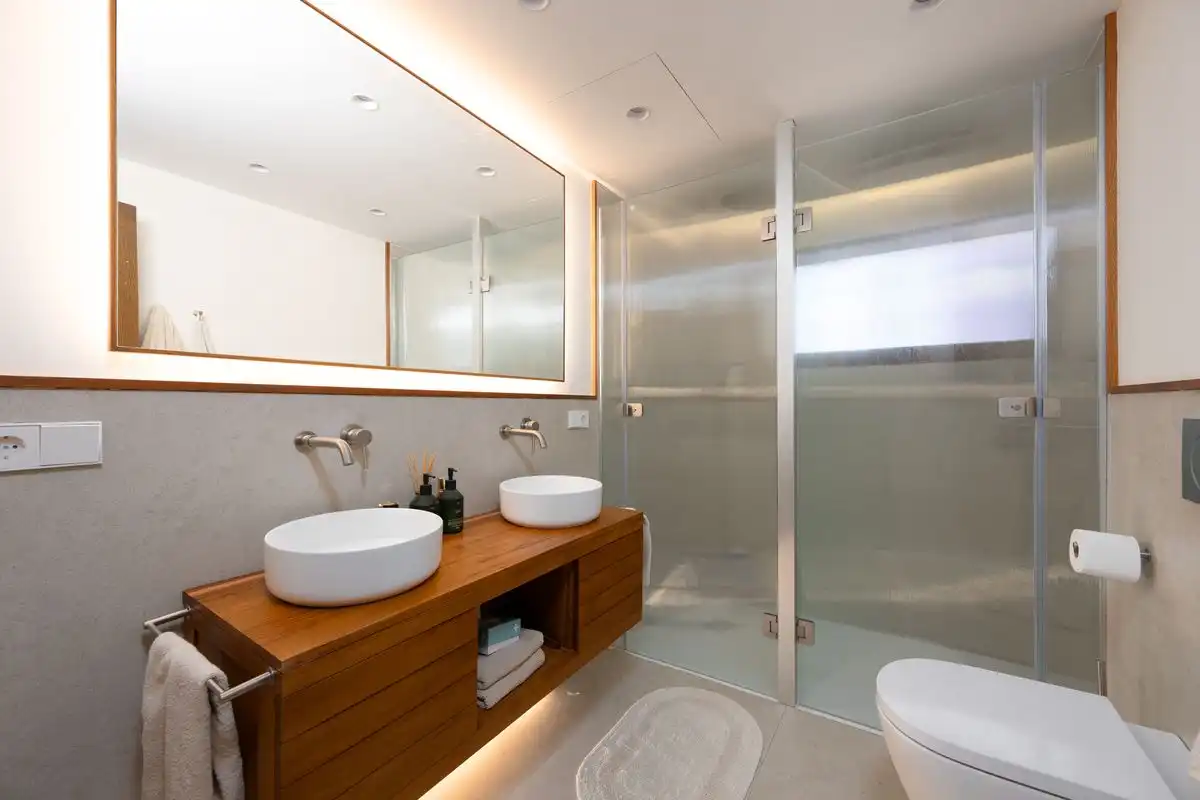 Baño de Casa o chalet en venta en Elche / Elx con Aire acondicionado, Calefacción y Jardín privado