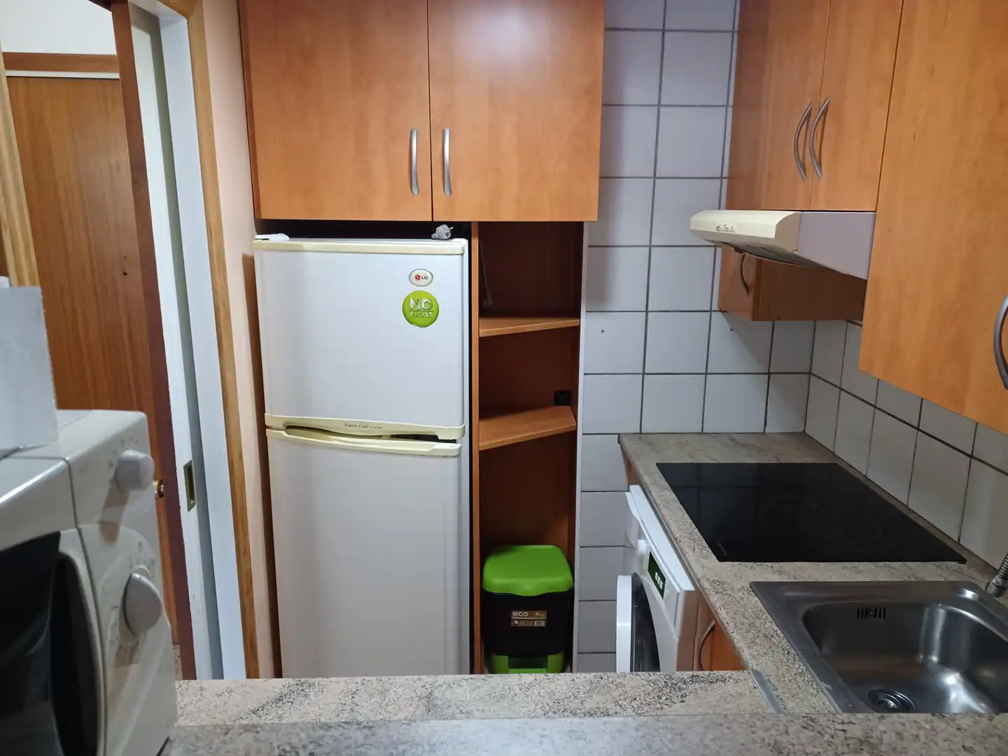Cocina de Apartamento en venta en Figueres con Aire acondicionado, Calefacción y Terraza