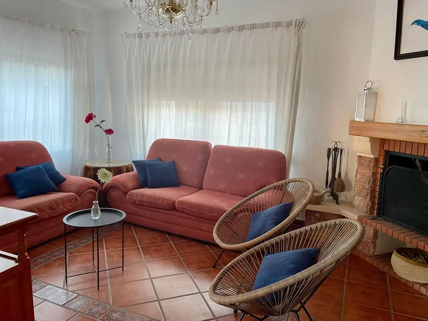 Sala de estar de Casa o chalet de alquiler en Rincón de la Victoria con Terraza, Trastero y Amueblado