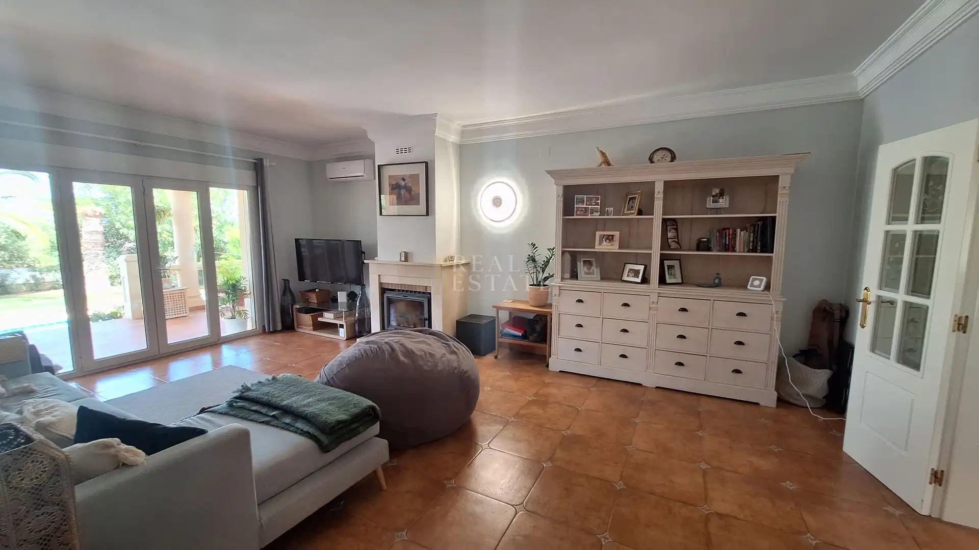 Sala de estar de Casa o chalet en venta en Dénia con Aire acondicionado, Calefacción y Terraza