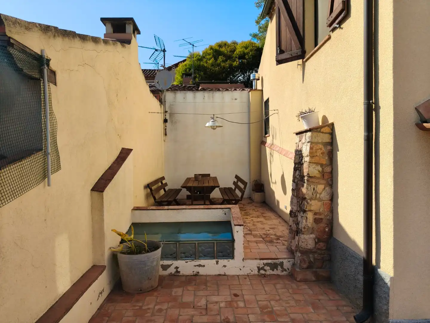 Terraza de Casa o chalet en venta en Aiguafreda, Barcelona