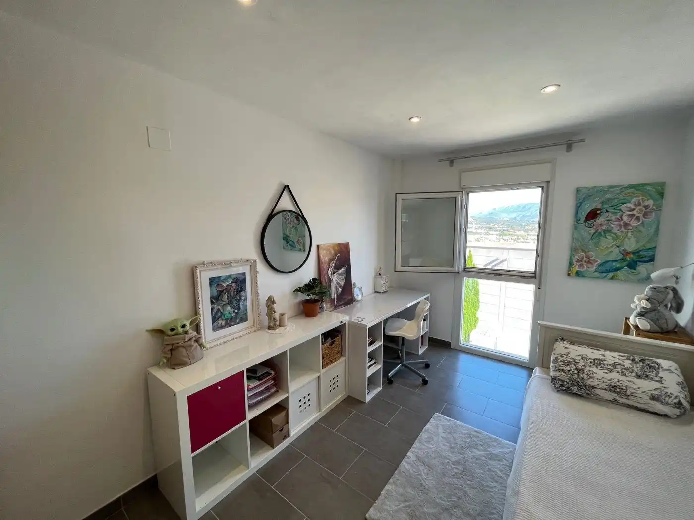 Dormitori de Casa o xalet en venda en L'Alfàs del Pi amb Aire condicionat, Jardí privat i Terrassa