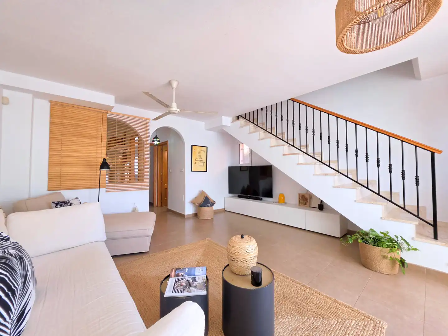 Sala de estar de Casa adosada en venta en Mar Menor de Cartagena – Cabo de Palos