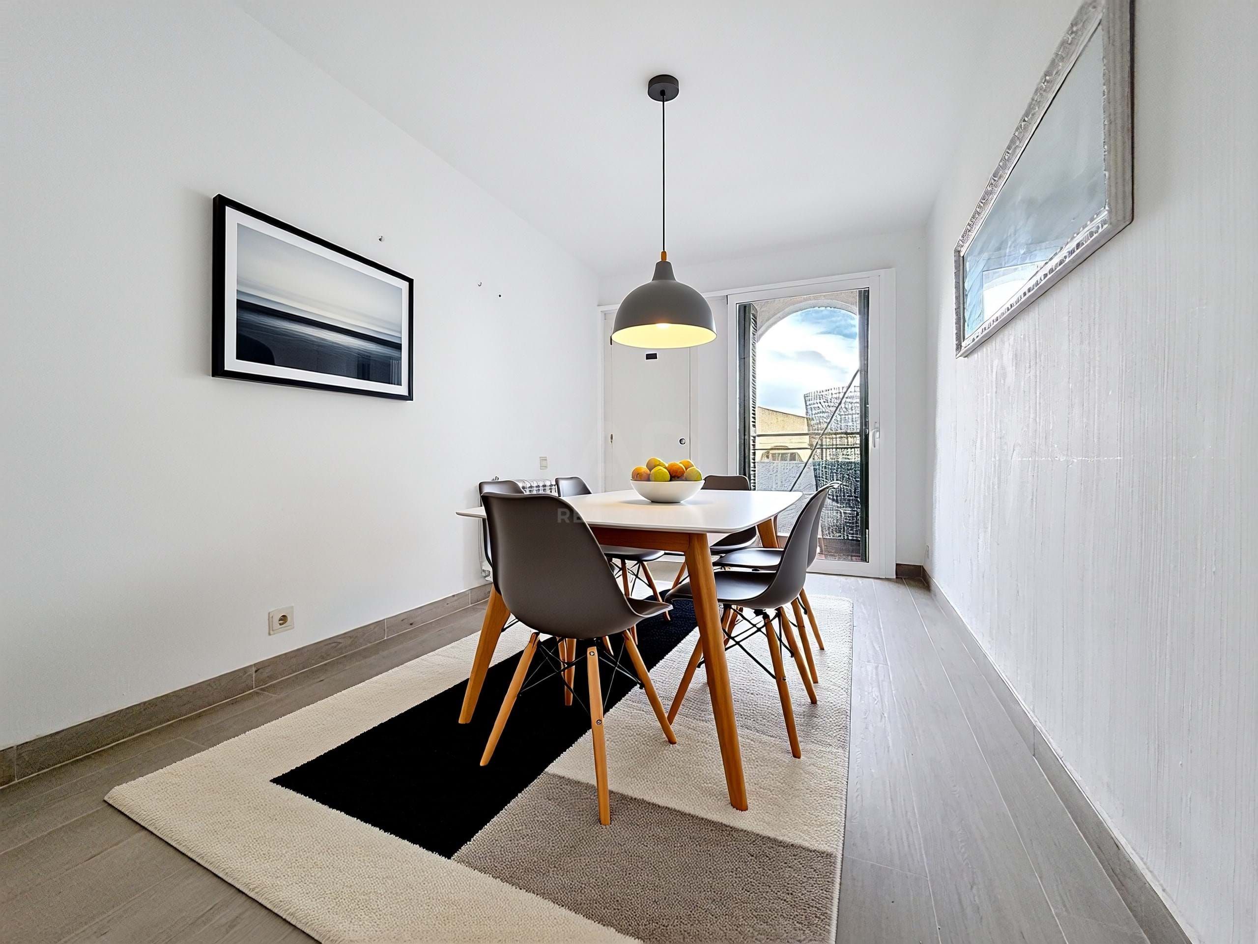 Esszimmer von Wohnung zum Verkauf in Pollença mit Klimaanlage und Heizung