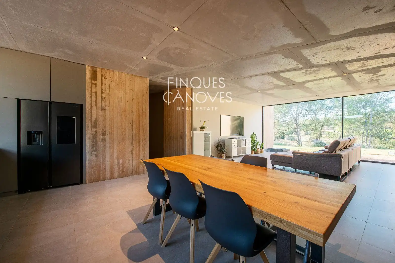 Comedor de Casa adosada en venta en Sant Julià de Ramis con Aire acondicionado, Calefacción y Piscina