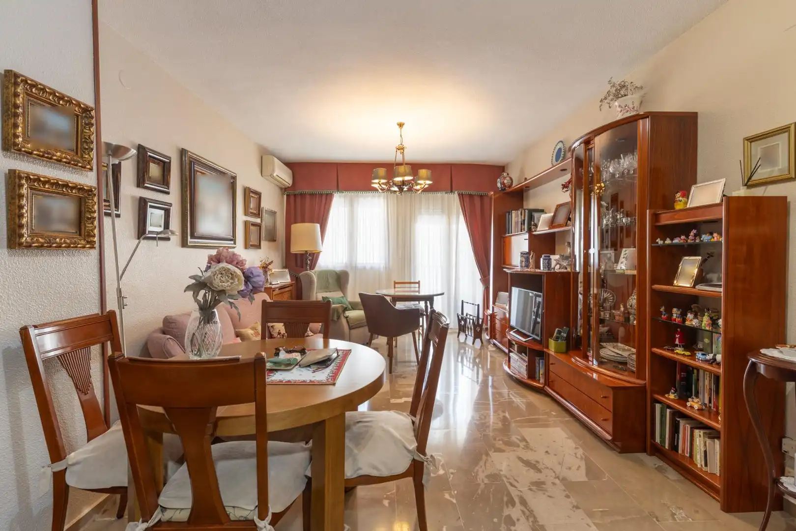Esszimmer von Wohnung zum Verkauf in Albolote mit Klimaanlage, Heizung und Balkon