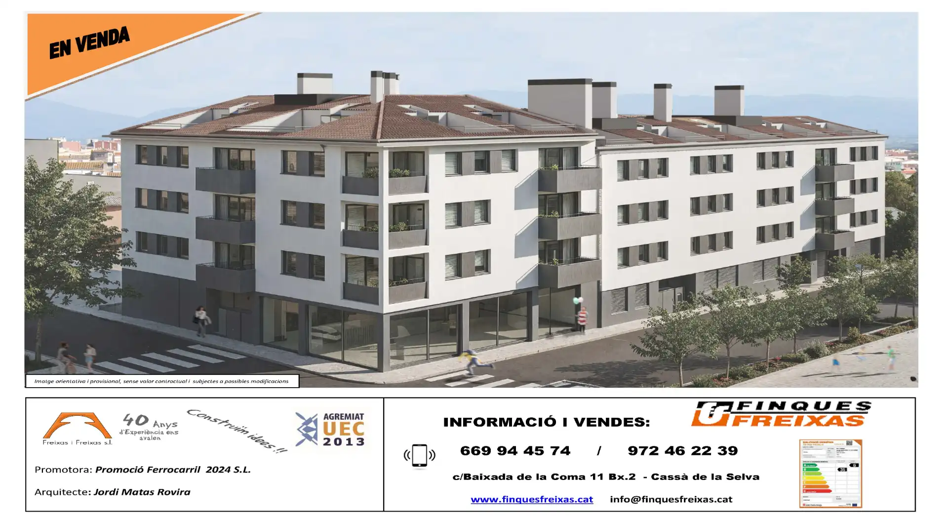 Flat for sale in Passeig del Ferrocarril, 38, Cassà de la Selva