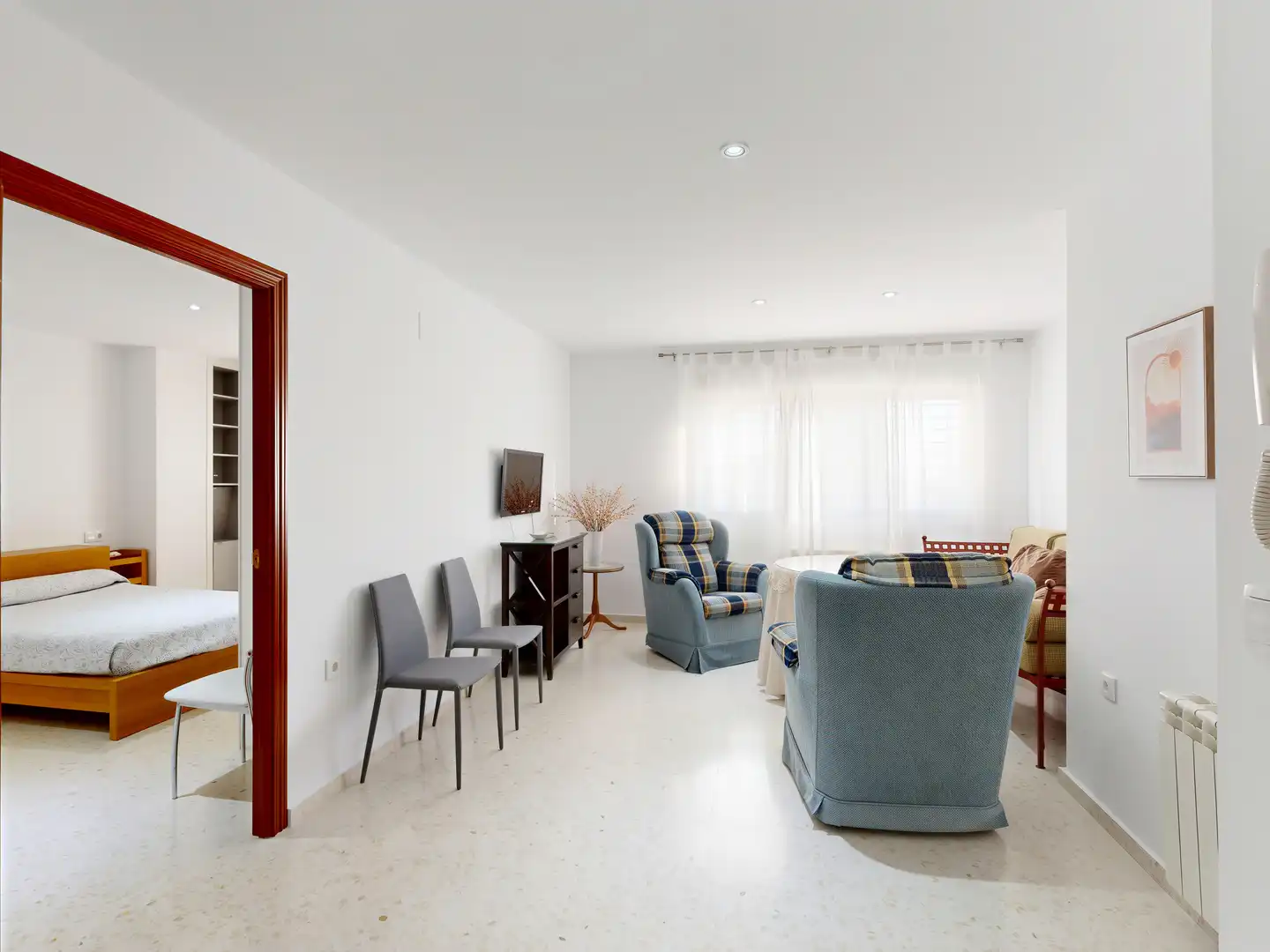 Sala d'estar de Apartament en venda en La Cañada