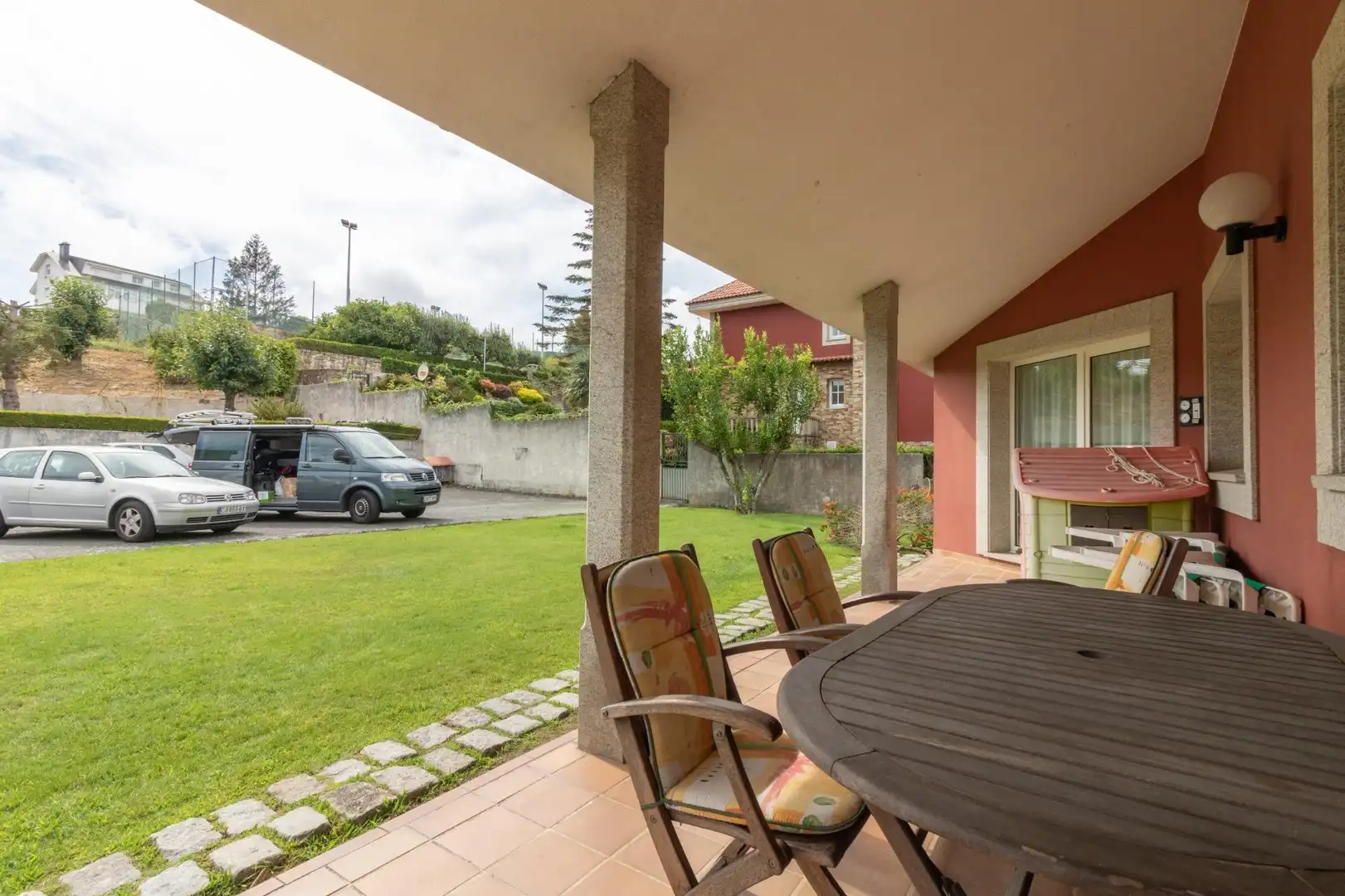 Jardín de Casa o chalet en venta en A Coruña Capital  con Jardín privado, Terraza y Trastero